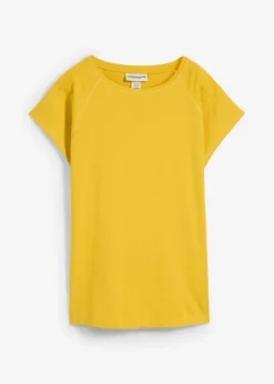 bonprix bonprix Camiseta de algodón orgánico puro curry limón Hot