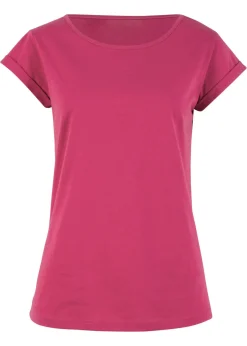 bonprix bonprix Camiseta de algodón puro fucsia New
