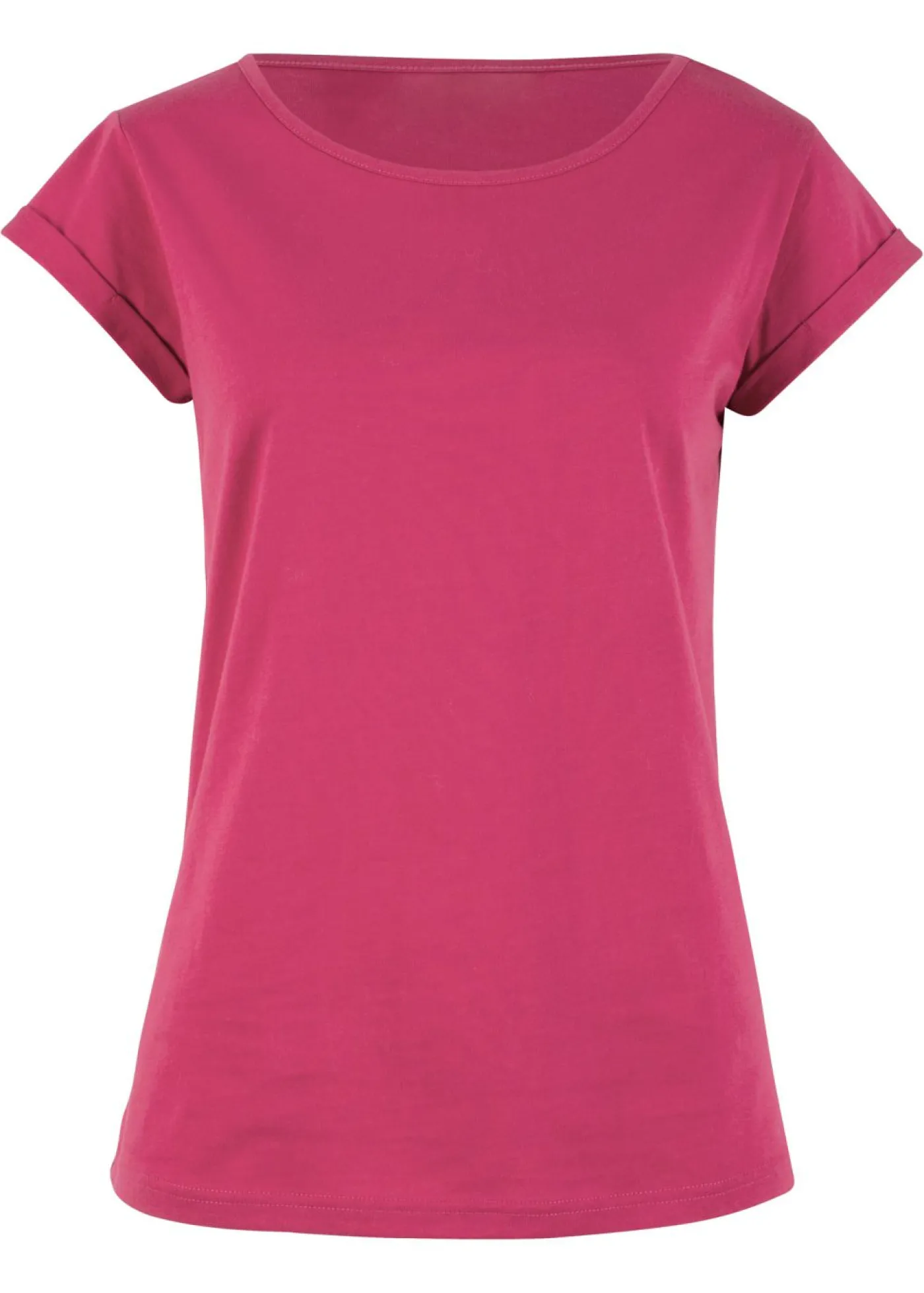 bonprix bonprix Camiseta de algodón puro fucsia New