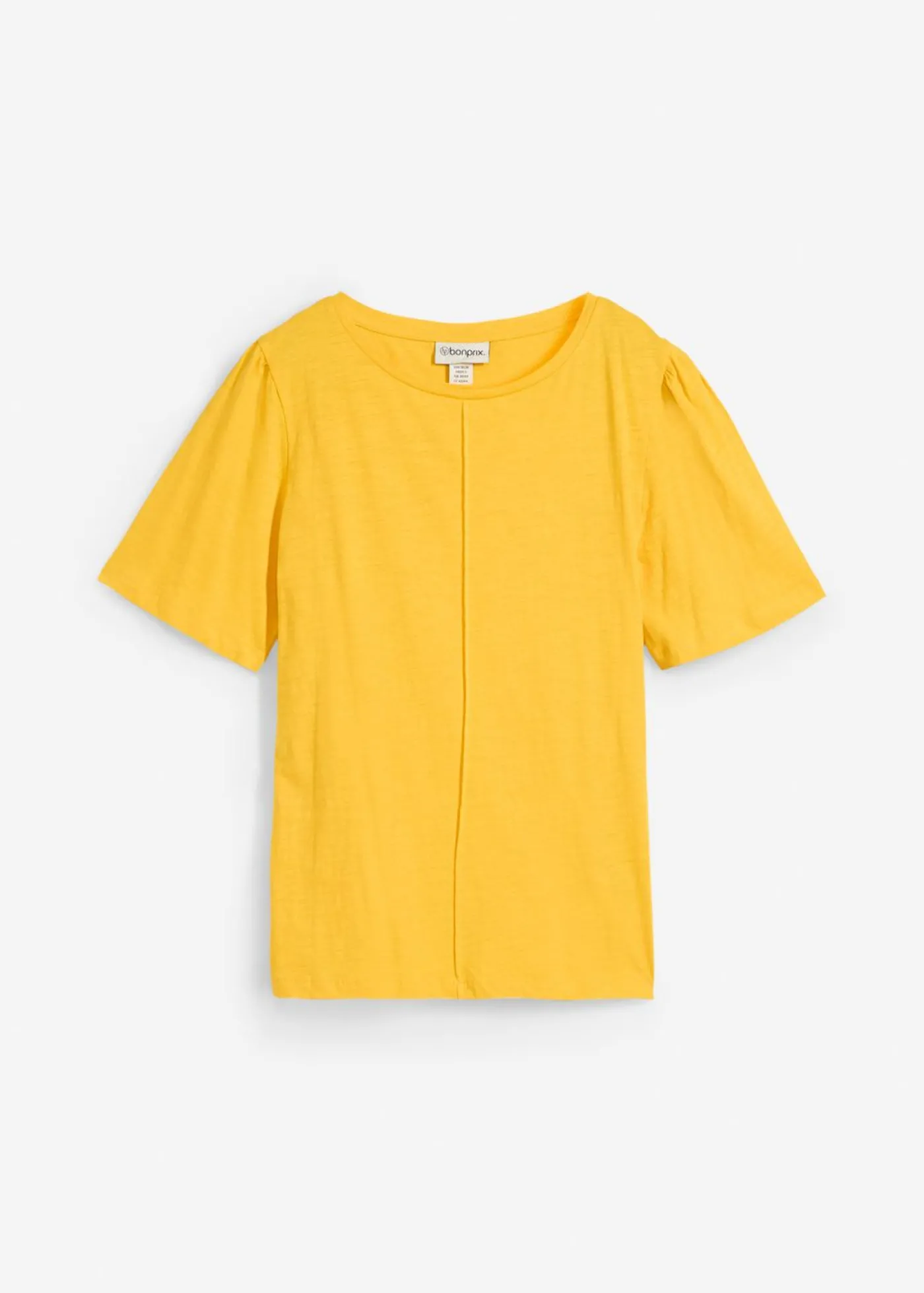 bonprix bonprix Camiseta de algodón puro azafrán Sale