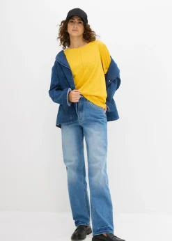 bonprix bonprix Camiseta de algodón puro azafrán Sale