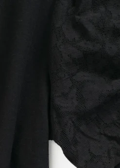 bonprix bonprix Camiseta de algodón puro Negro Hot