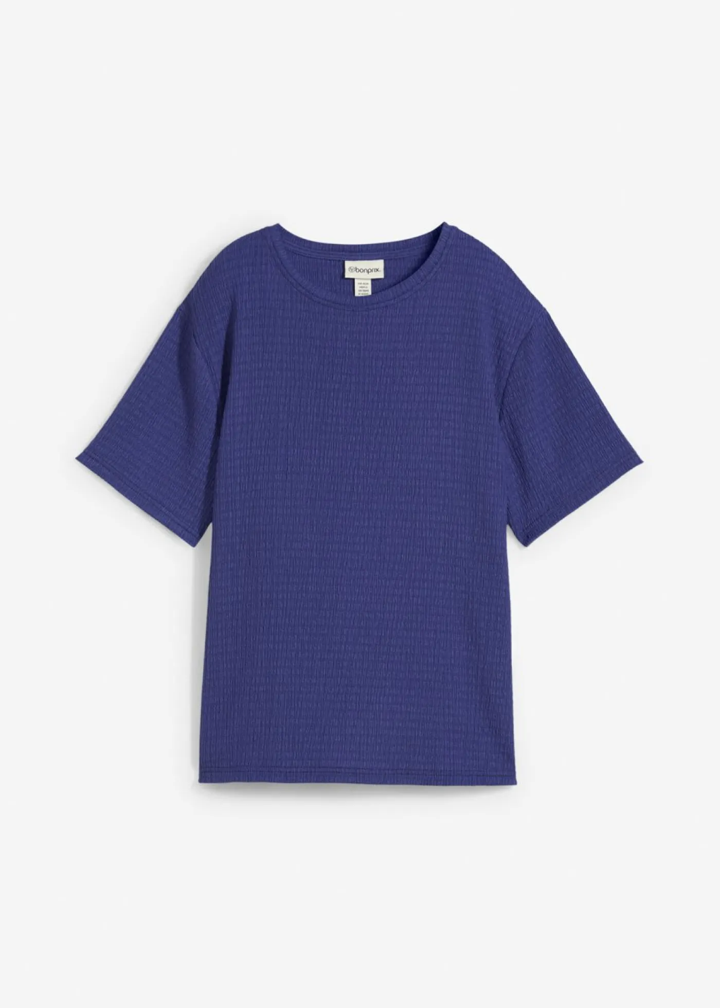 bonprix bonprix Camiseta de crepé azul pacífico oscuro Best