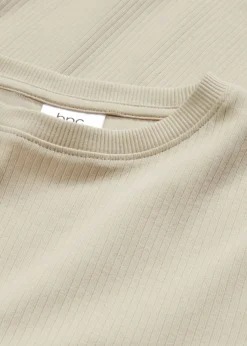 bonprix bonprix Camiseta de manga larga masilla Hot