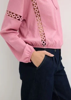 bonprix bonprix Camiseta de manga larga orquídea ahumado