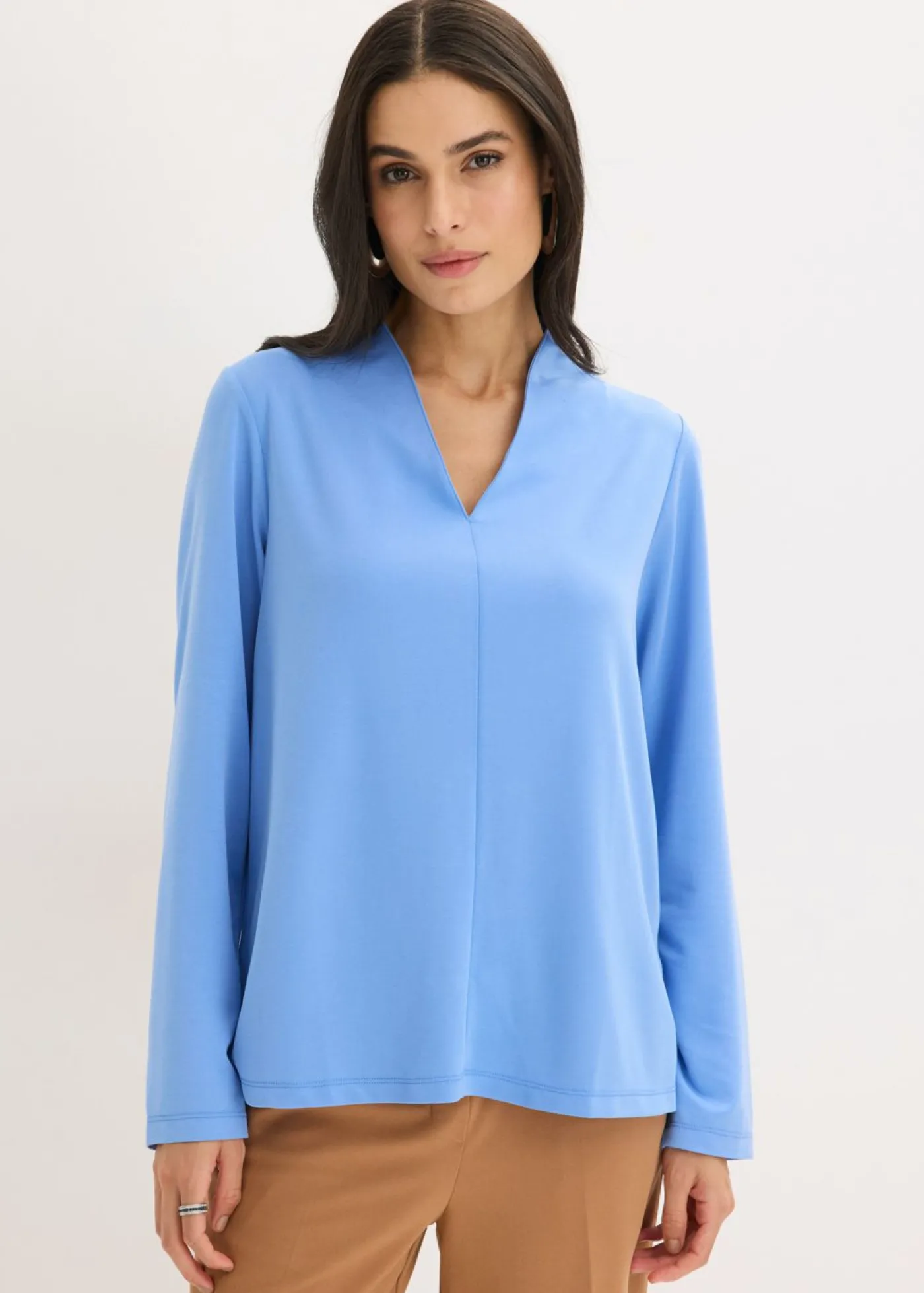 bonprix bonprix Camiseta de manga larga azul provenzal Best
