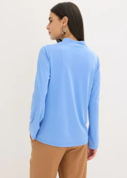 bonprix bonprix Camiseta de manga larga azul provenzal Best
