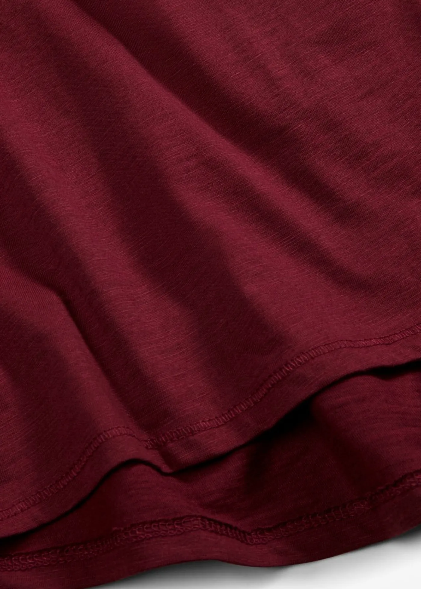 bonprix bonprix Camiseta de manga larga de algodón puro rojo avellana Online