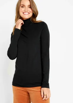 bonprix bonprix Camiseta de manga larga (2 unidades) Negro-negro Online