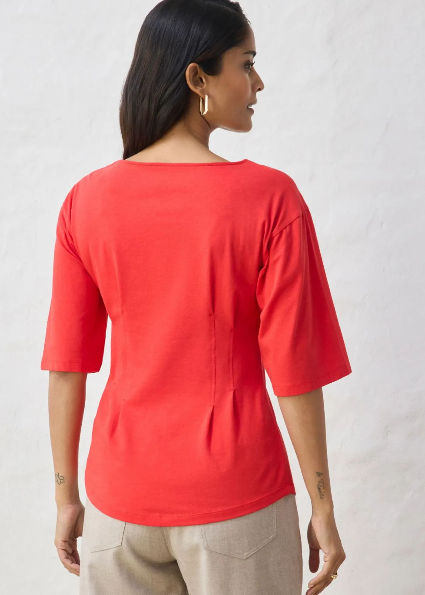 bonprix bonprix Camiseta de mezcla de algodón fresa Discount
