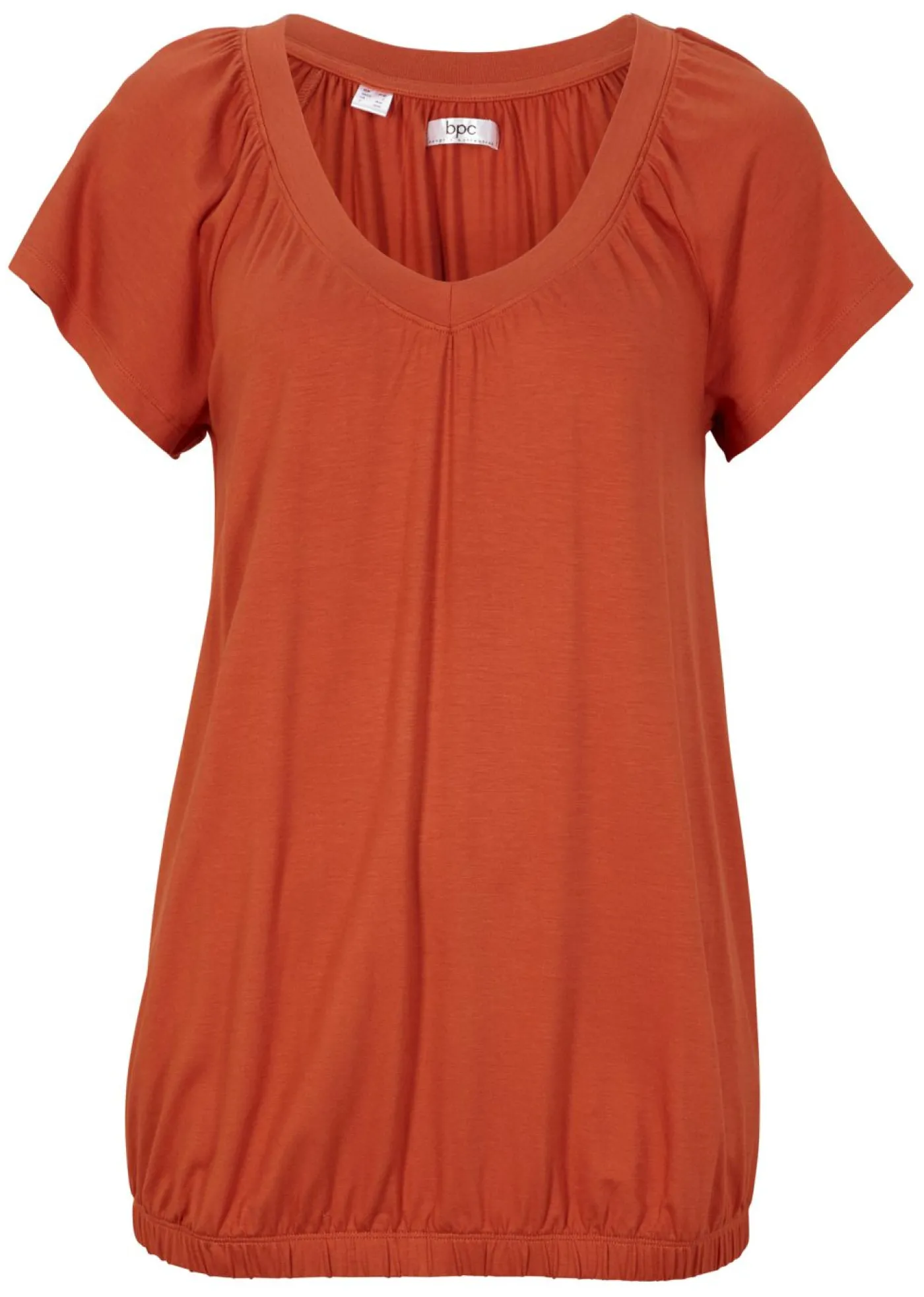 bonprix bonprix Camiseta de mezcla de viscosa caoba Discount