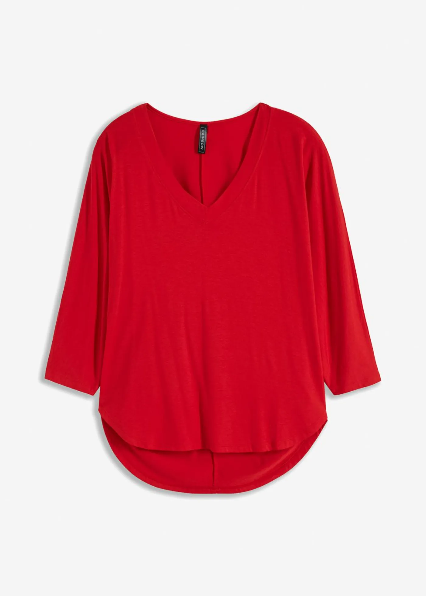 bonprix bonprix Camiseta de mezcla de viscosa fluida fresa Sale