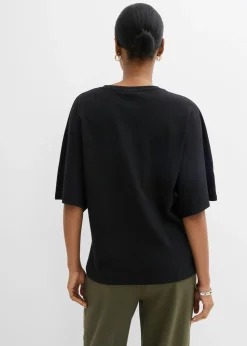 bonprix bonprix Camiseta de punto grueso Negro Best