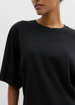 bonprix bonprix Camiseta de punto grueso Negro Best