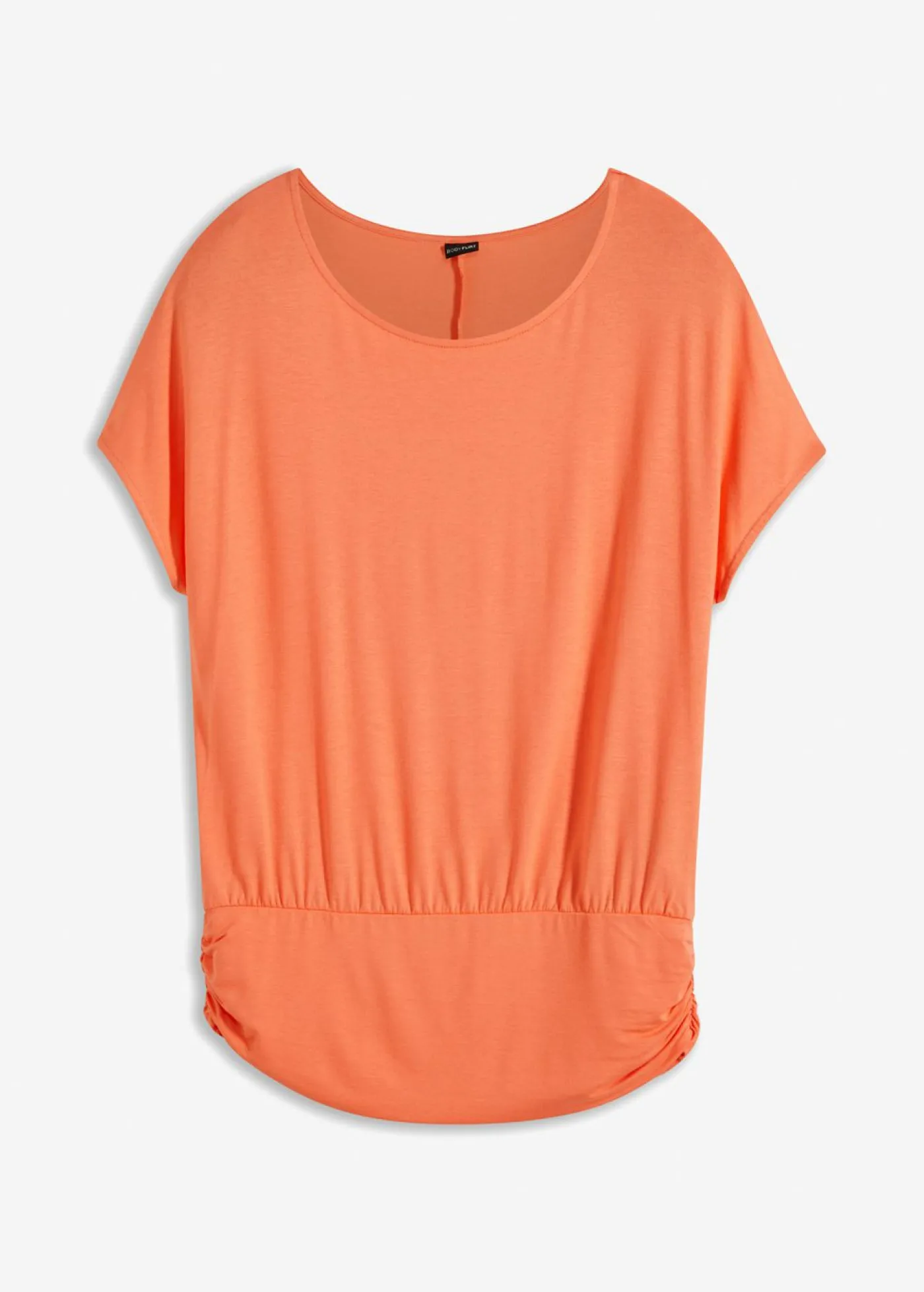 bonprix bonprix Camiseta de suave mezcla de viscosa salmón New