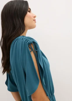 bonprix bonprix Camiseta de suave mezcla de modal verde pimiento Hot
