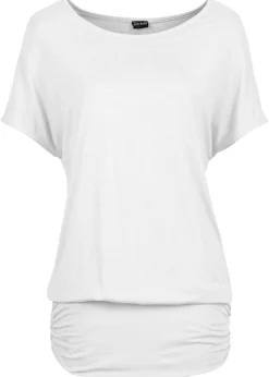 bonprix bonprix Camiseta de suave mezcla de viscosa Blanco lana Online