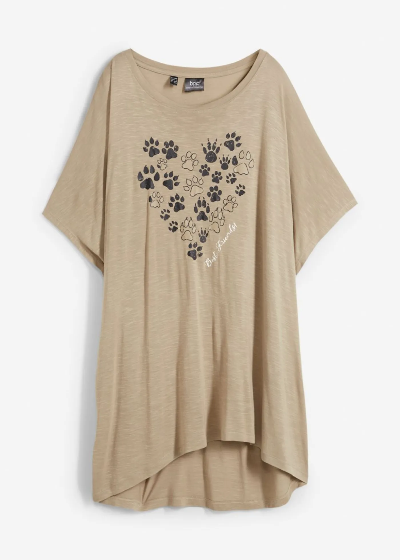 bonprix bonprix Camiseta de viscosa fluida Caqui nuevo Hot