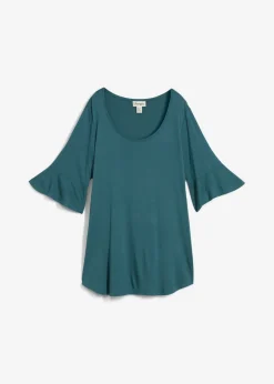 bonprix bonprix Camiseta de viscosa suave verde pimiento Online