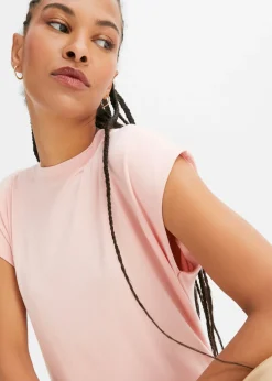 bonprix bonprix Camiseta de viscosa suave rosa pastel Hot