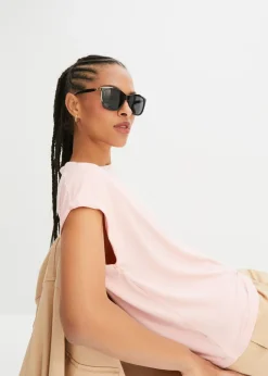 bonprix bonprix Camiseta de viscosa suave rosa pastel Hot