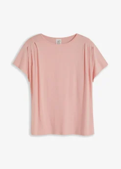 bonprix bonprix Camiseta de viscosa suave rosa pastel Discount