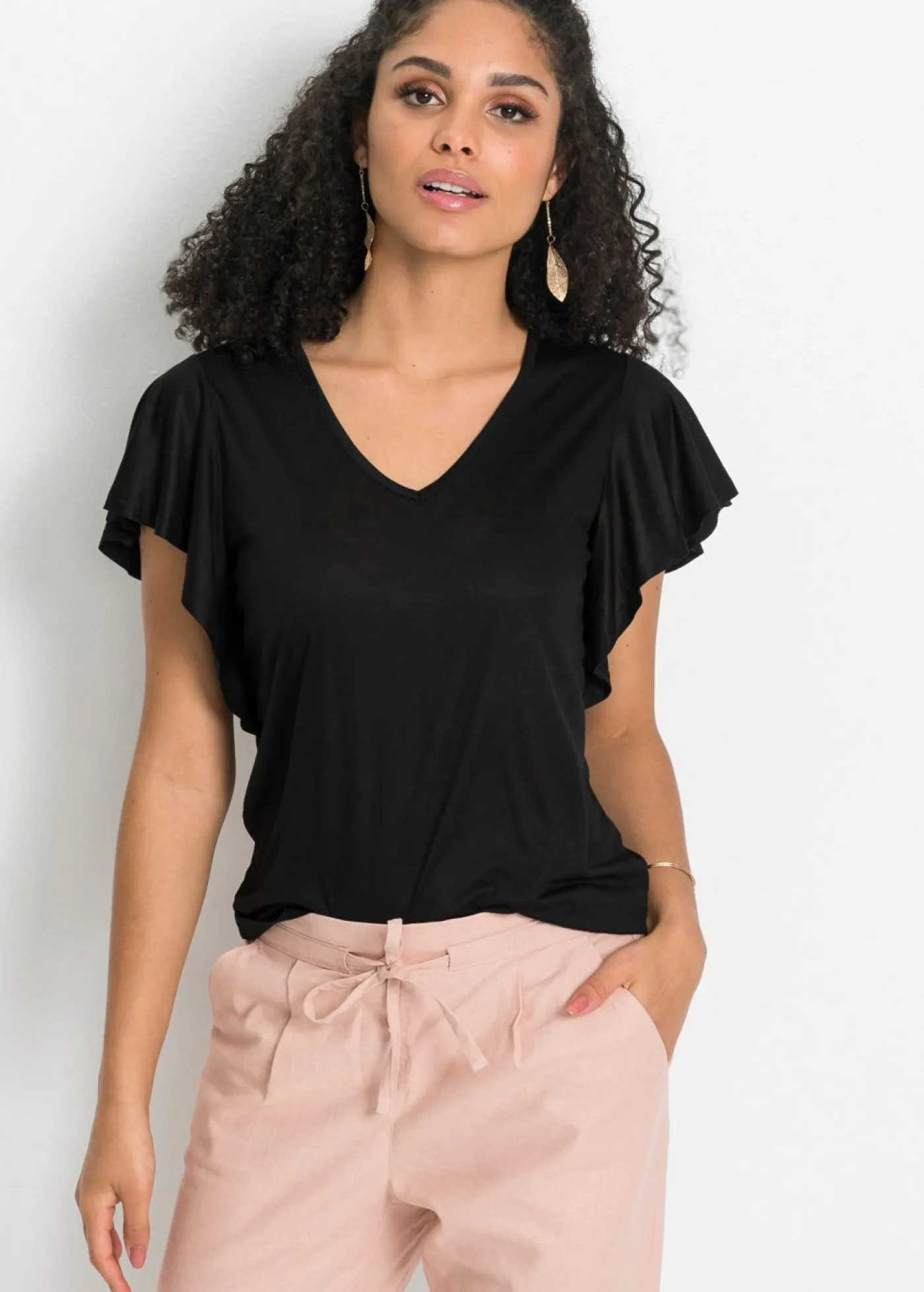 bonprix bonprix Camiseta de viscosa suave Clearance