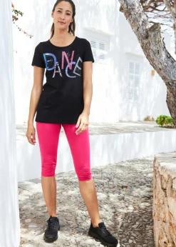 bonprix bonprix Camiseta deportiva Negro Hot