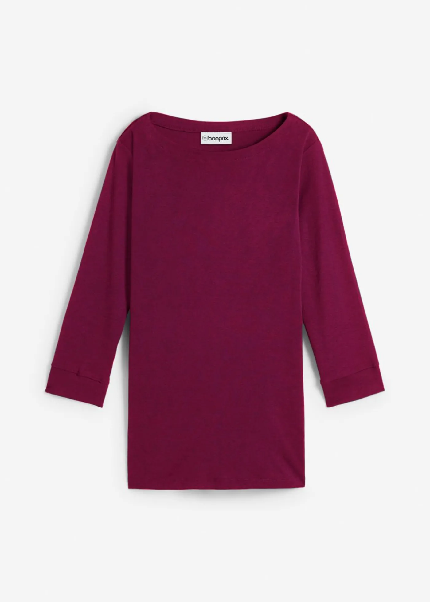 bonprix bonprix Camiseta elástica con escote en forma de U Baya Online