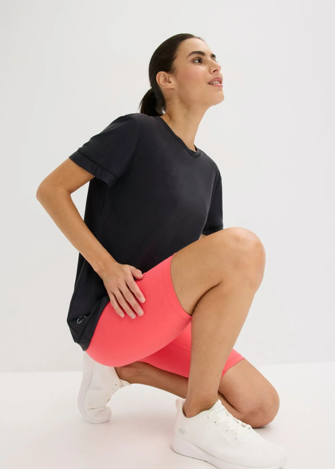 bonprix bonprix Camiseta funcional ultrasuave de secado rápido Negro Outlet