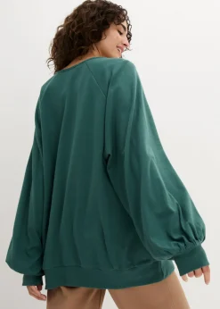 bonprix bonprix Camiseta holgada verde mate Discount