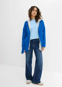 bonprix bonprix Camiseta holgada de algodón orgánico puro y pesado Azul claro Outlet