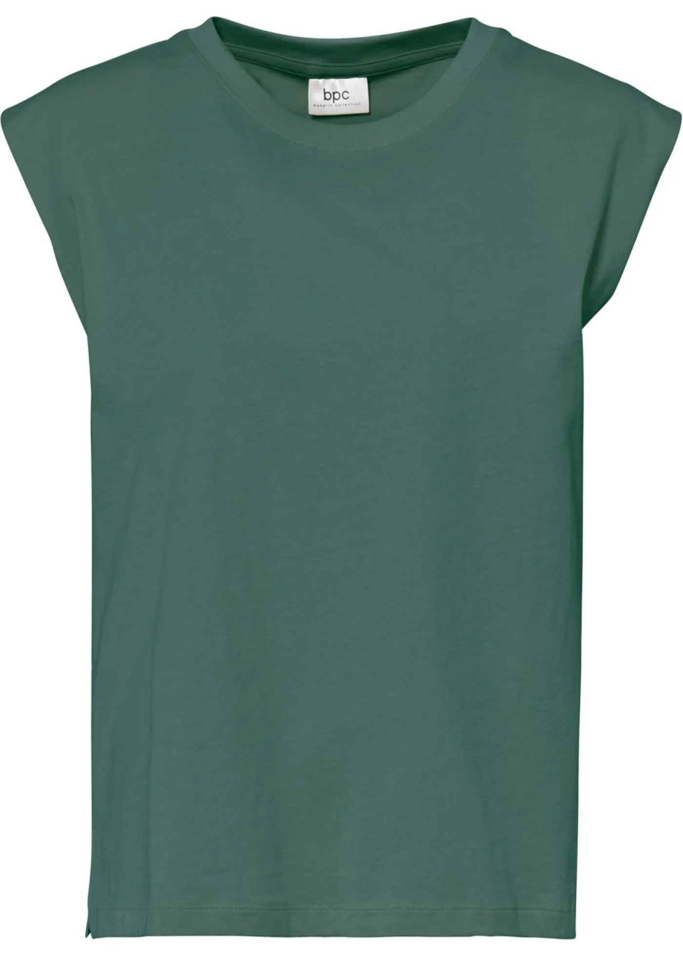 bonprix bonprix Camiseta holgada de algodón orgánico puro Verde grisáceo Hot