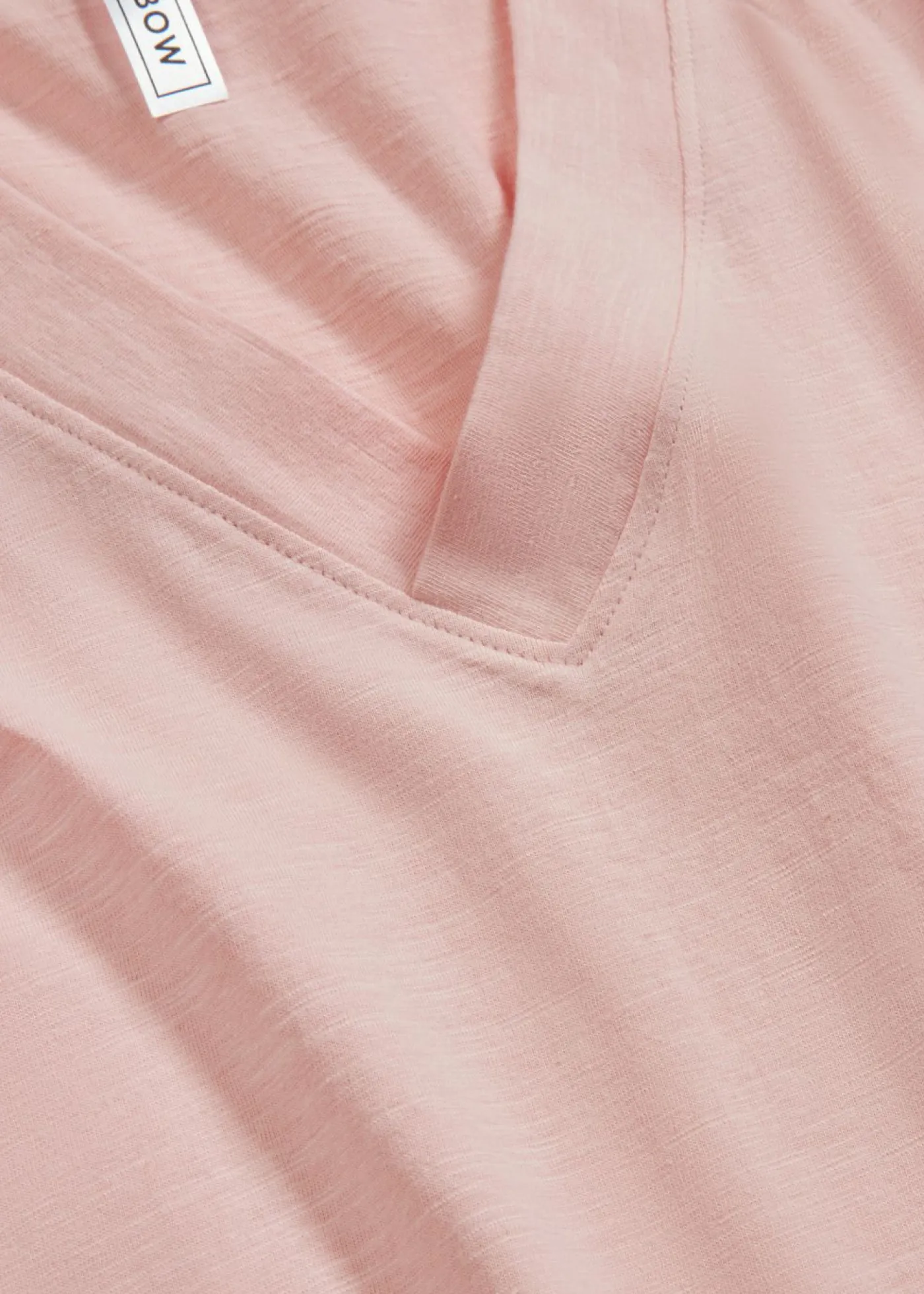 bonprix bonprix Camiseta holgada de algodón orgánico puro rosa pastel Clearance