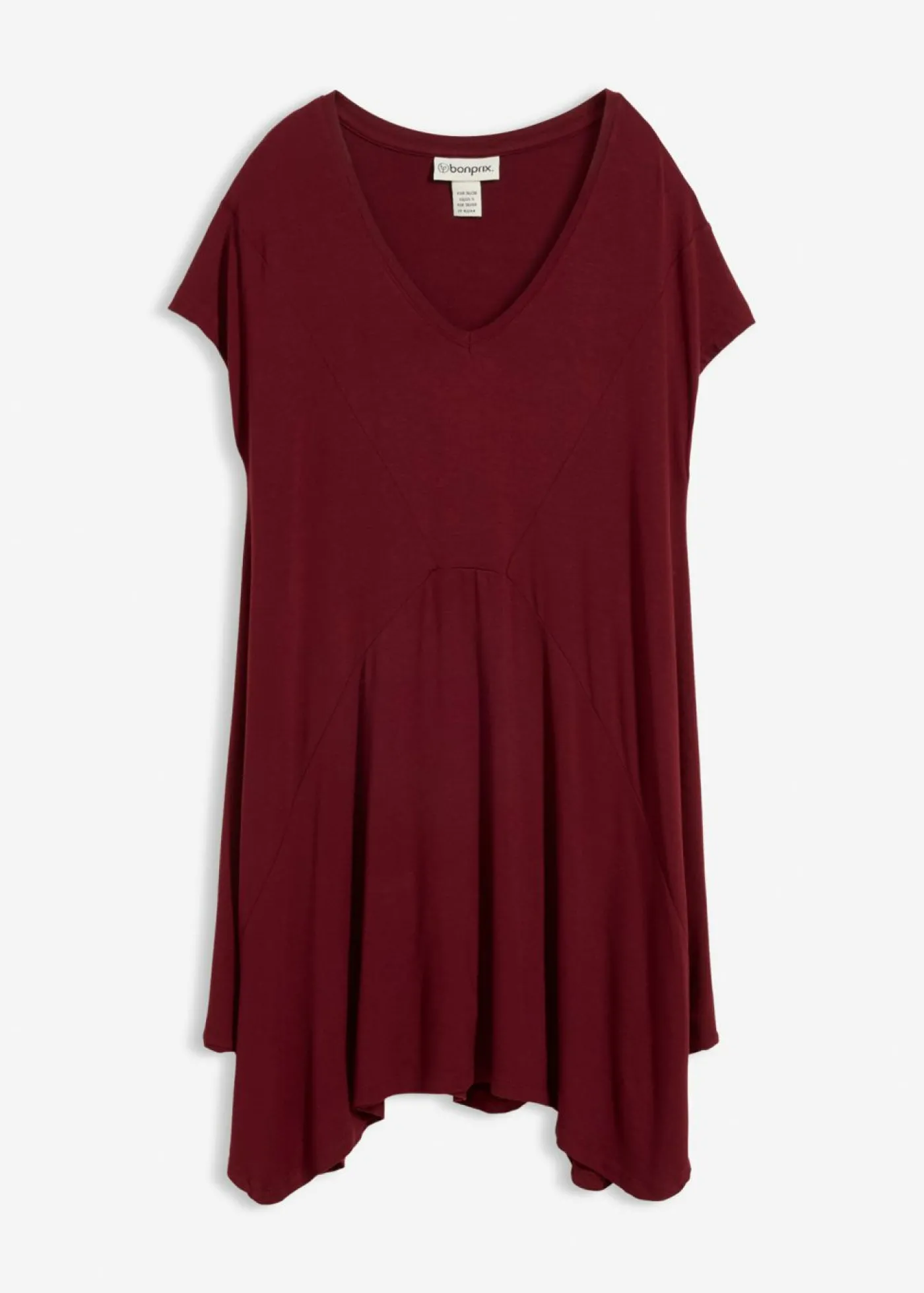 bonprix bonprix Camiseta larga rojo avellana Best
