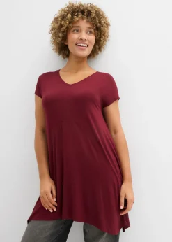 bonprix bonprix Camiseta larga rojo avellana Best