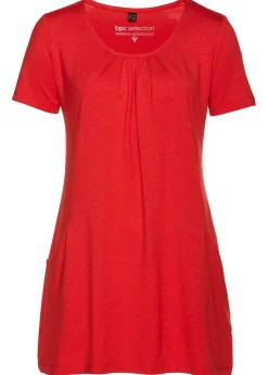 bonprix bonprix Camiseta larga con viscosa fresa