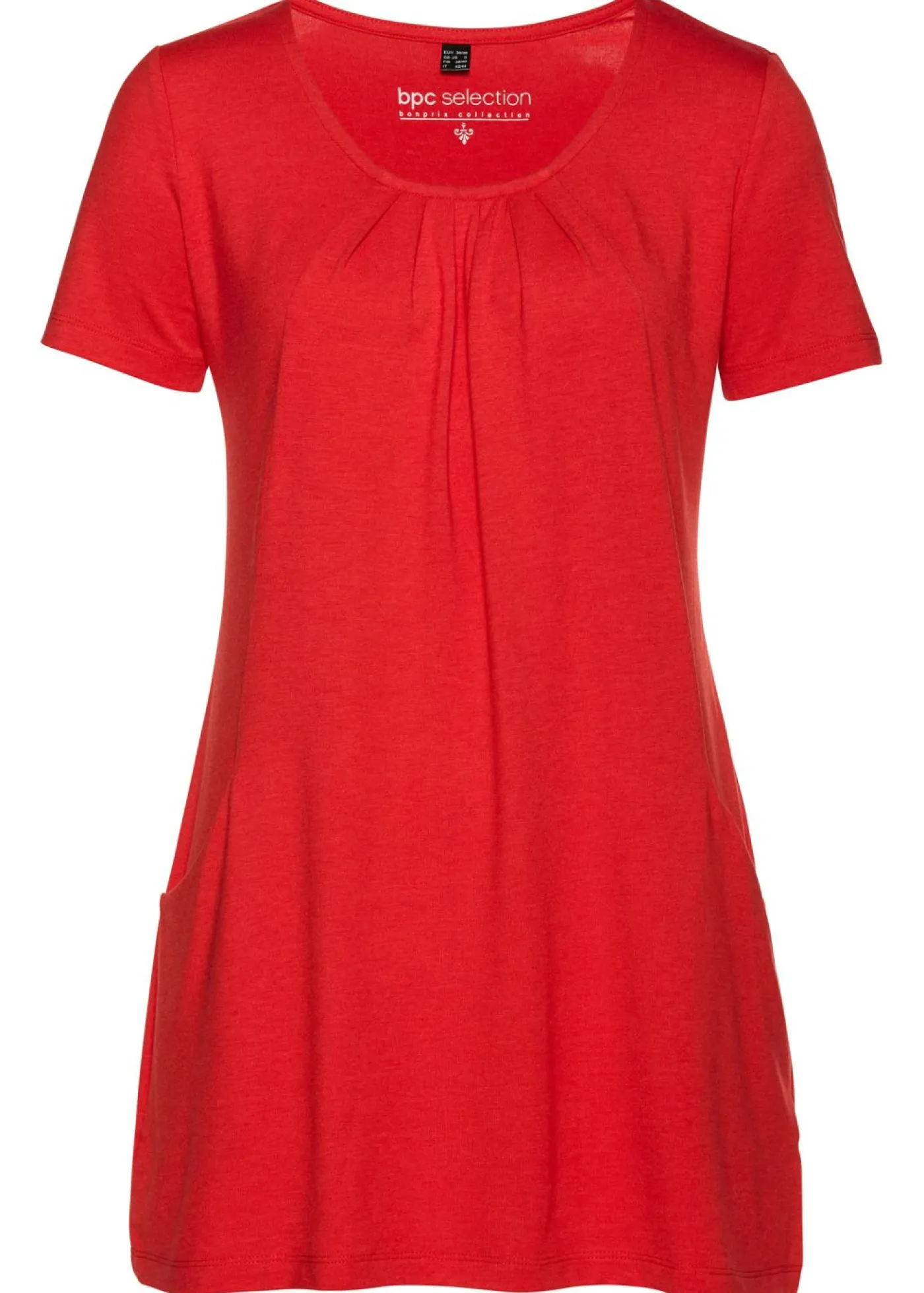 bonprix bonprix Camiseta larga con viscosa fresa