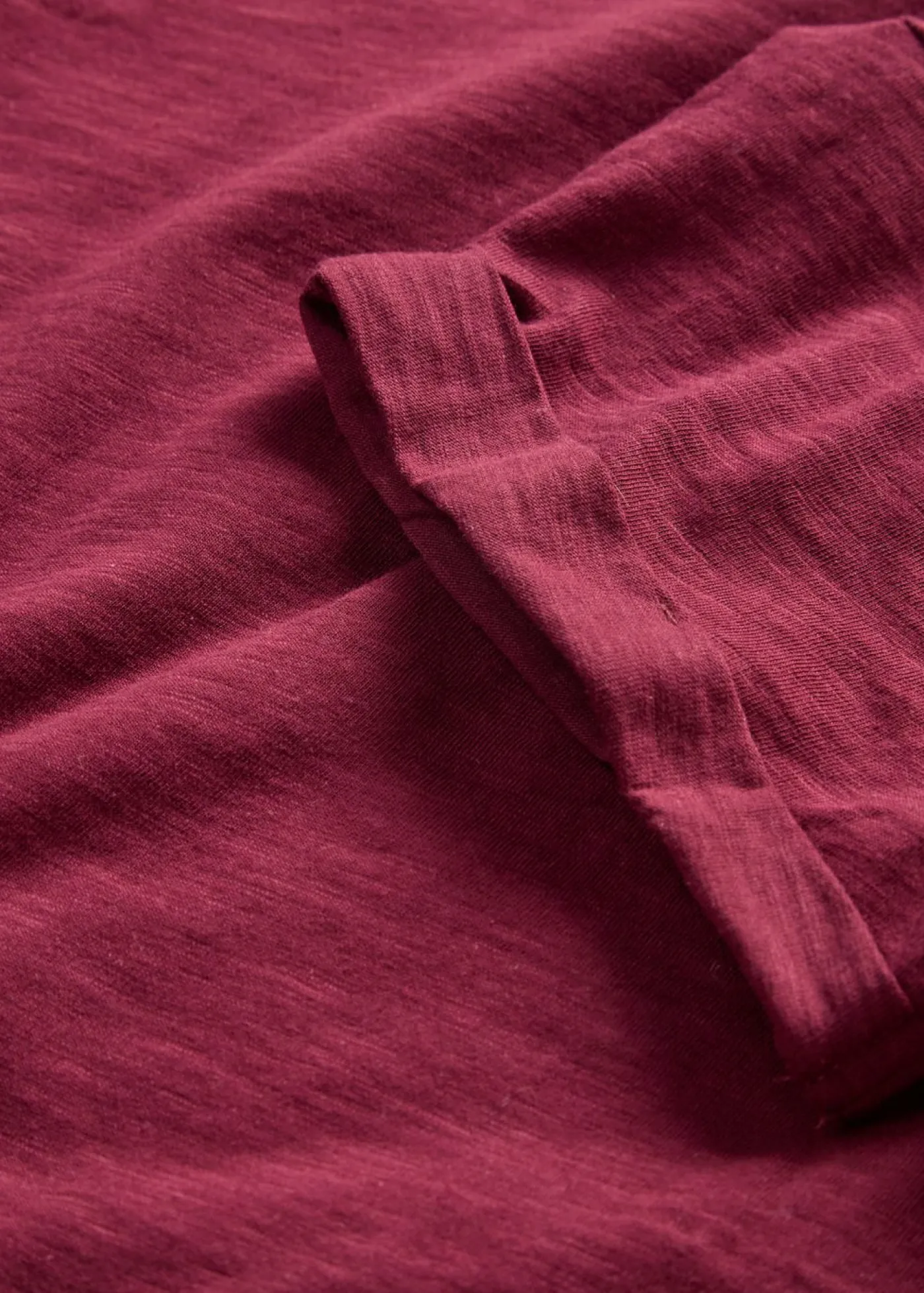 bonprix bonprix Camiseta larga de algodón puro rojo avellana Online