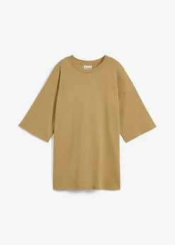 bonprix bonprix Camiseta larga de interlock oliva pálido Clearance