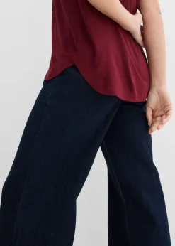 bonprix bonprix Camiseta larga de viscosa suave rojo avellana Hot
