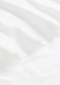 bonprix bonprix Camiseta larga de viscosa suave Blanco Sale
