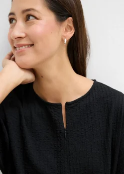 bonprix bonprix Camiseta oversize Negro Discount