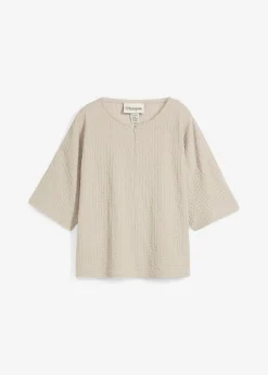bonprix bonprix Camiseta oversize gris piedra Outlet