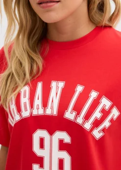 bonprix bonprix Camiseta oversize fresa Sale