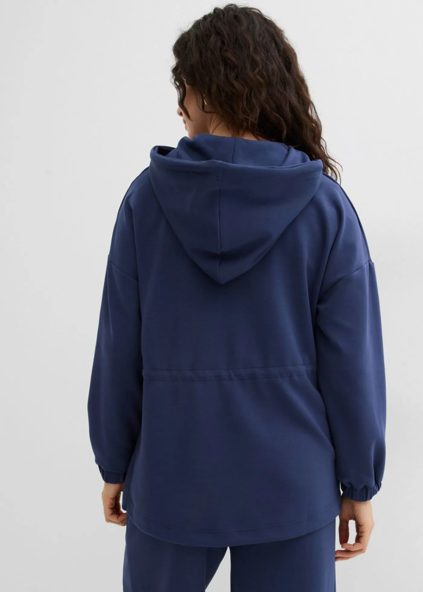 bonprix bonprix Camiseta oversize de neopreno suave Azul marino Clearance