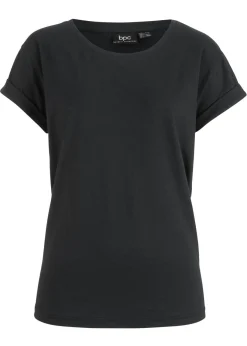 bonprix bonprix Camiseta tipo boxy Negro