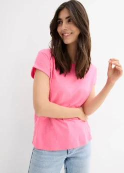 bonprix bonprix Camiseta tipo boxy azul cielo Discount