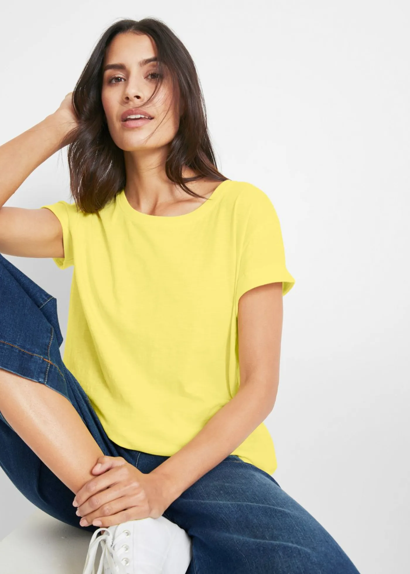 bonprix bonprix Camiseta tipo boxy lima Hot
