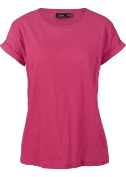 bonprix bonprix Camiseta tipo boxy fucsia Hot